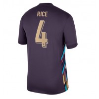 Camiseta Inglaterra Declan Rice #4 Visitante Equipación Eurocopa 2024 manga corta